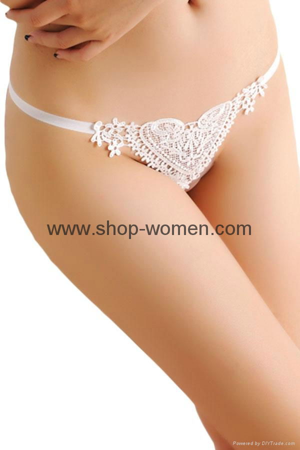 Sweet Lace Heart G-string