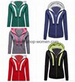 Womens Active Soft Zip Up Fleece Hoodie Sweater Jacket