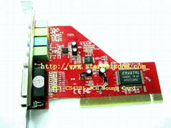 CS4280 Series PCI Sound Card