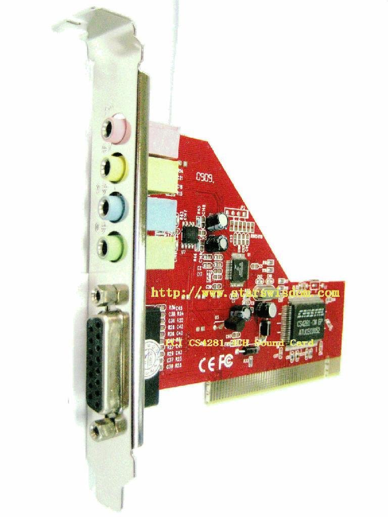 CS4280 Series PCI Sound Card 2