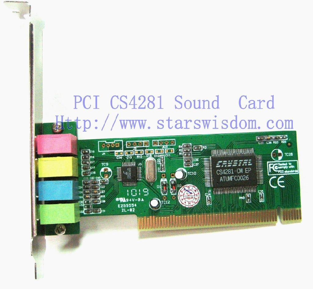 CS4280 Series PCI Sound Card 3
