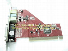 ES1989 Series 4 channel pci Sound Card