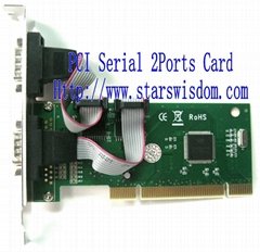 PCI 2 Serial Ports Card