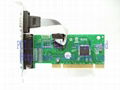 PCI serial parallel port card