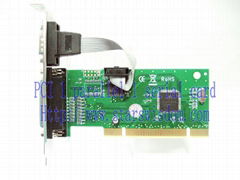 PCI serial parallel port card