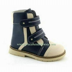 Children orthopedic boot rehabilitation shoes extra depth boots