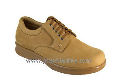 Diabetic shoes leather Comfortable Shoes  3