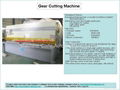 Gear cutting machine 4