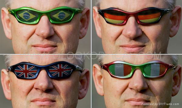 National Flag Sunglasses/world sunglasses