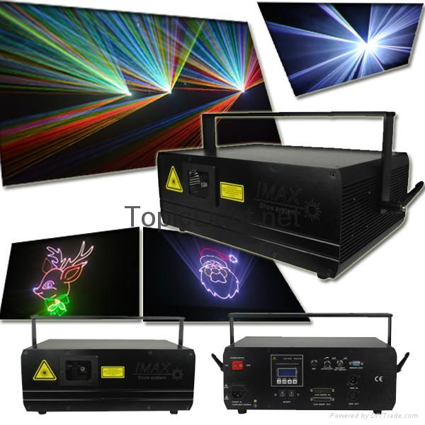 520nm Green IMAX 3.0W RGB laser light