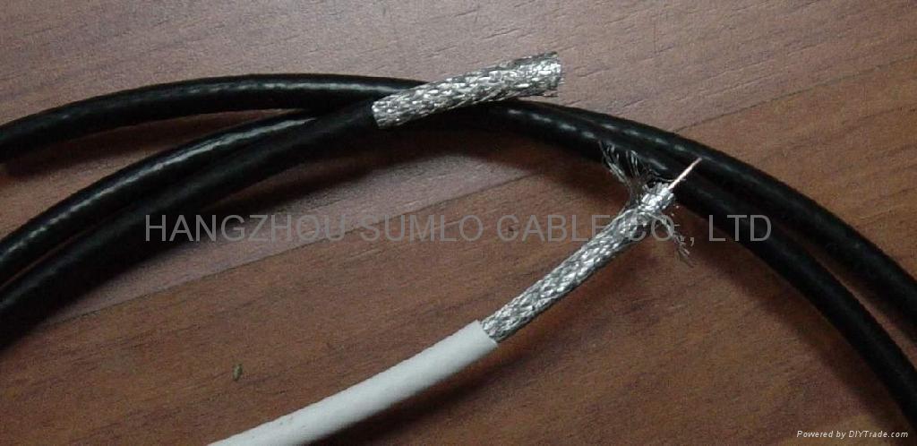 coaxial cable RG6, F660BV, F690BV, F660BVM, F6TSV tri shield, quad shield 5