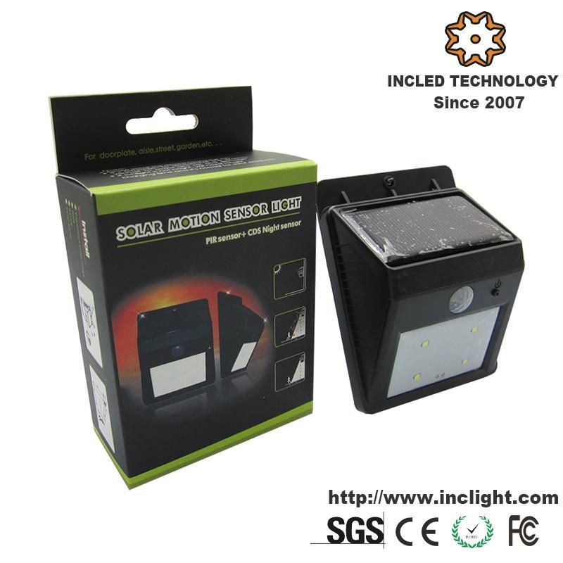 Outdoor Solar Motion Sensor LED Automatic Light