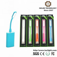 Packaged portable laptop usb lights for Power Bank