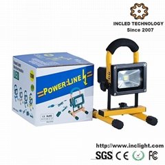 5W 8hrs Portable Rechargeable LED work Flood Light