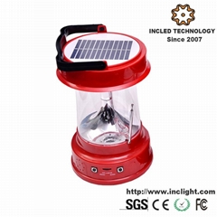 Handle LED Solar Lantern with Mobile charger