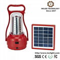 Handle Solar Camping Lantern Light with USB Mobile Charger 4