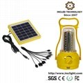 Handle Solar Camping Lantern Light with USB Mobile Charger 3