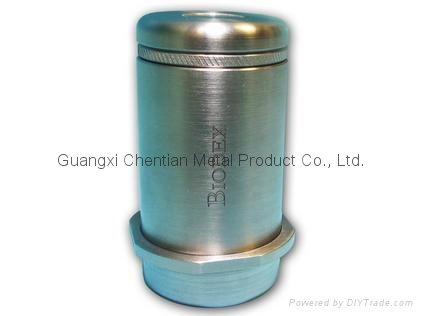 Tungsten Vial Shield with Magnetic Cap