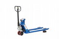 Weighing scale pallet truck