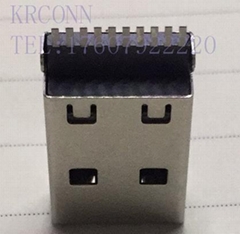 Manufacturer direct selling usb 2.0 2 integrated connector