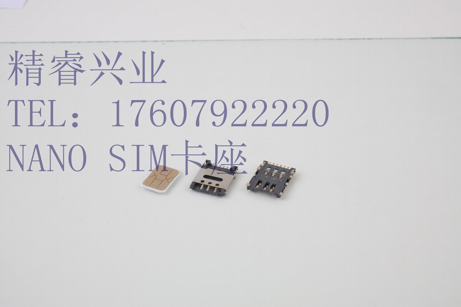 Manufacturers direct 1.4H Nano SIM card holder 3