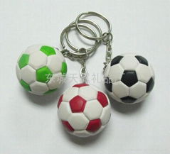 mini basketball keychain