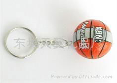 mini basketball keychain 2