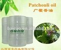 100%Natural distilled Patchouli essential oil gold China supplier