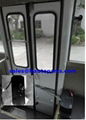 Electric folding door pump for city bus