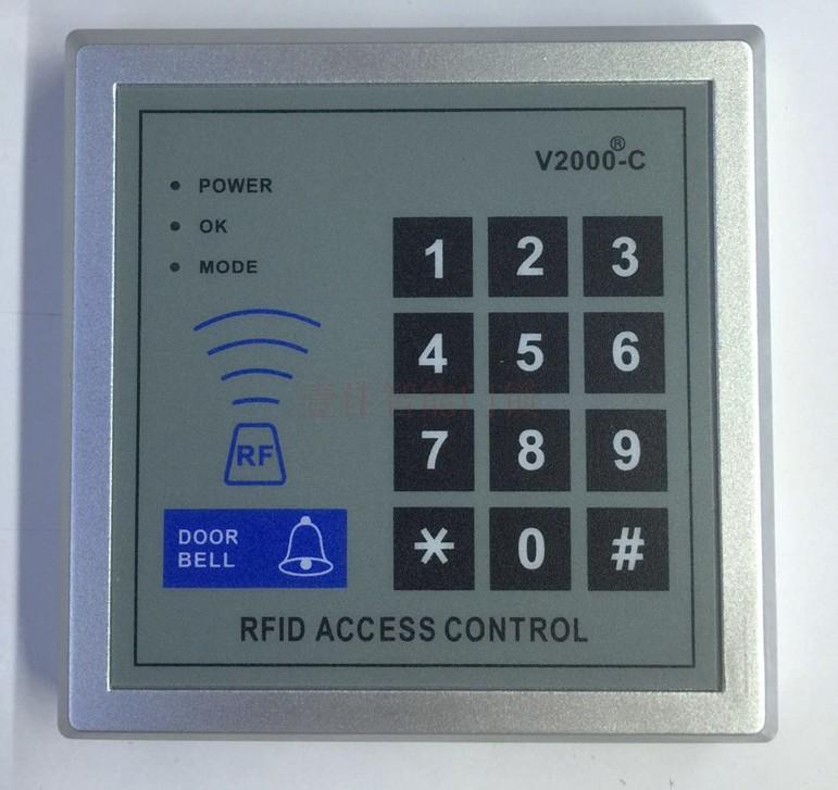 門禁刷卡一體機密碼鍵盤V2000C 4