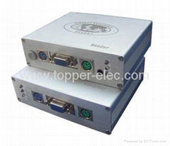 PS/2 KVM extender max up to 100 meters