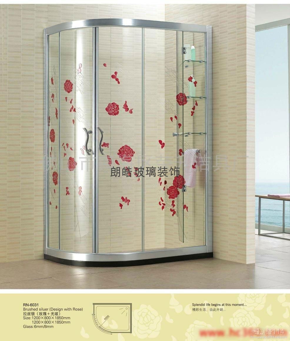 廣州玻璃淋浴房定做安裝 5