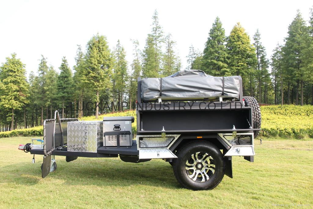 Camping Trailer With Roof tent 3