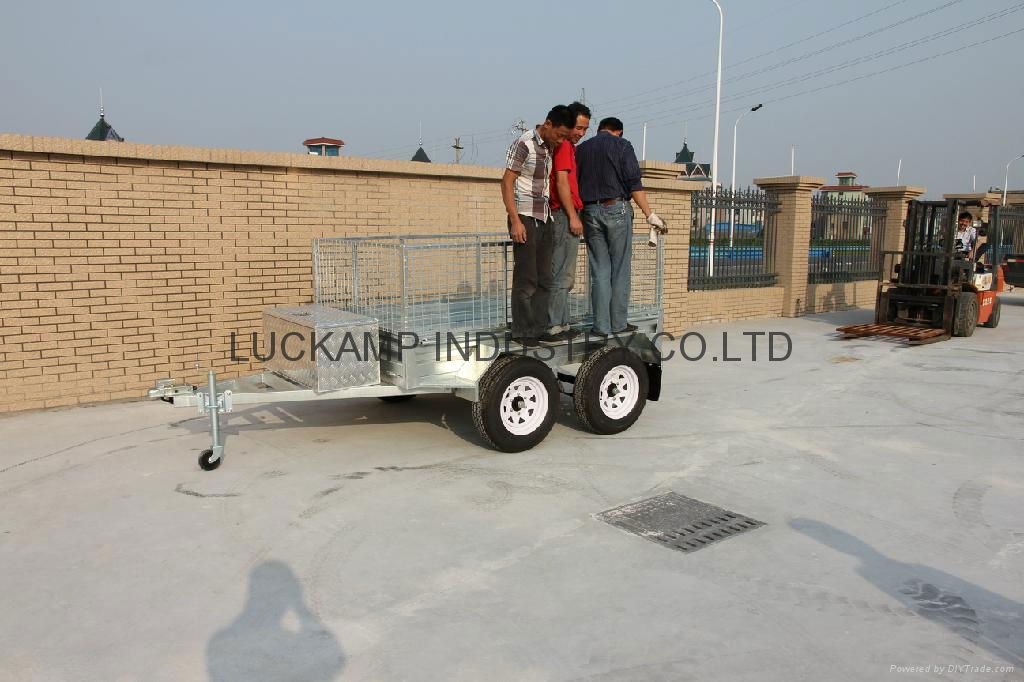 Two-axle Cage Trailer 4