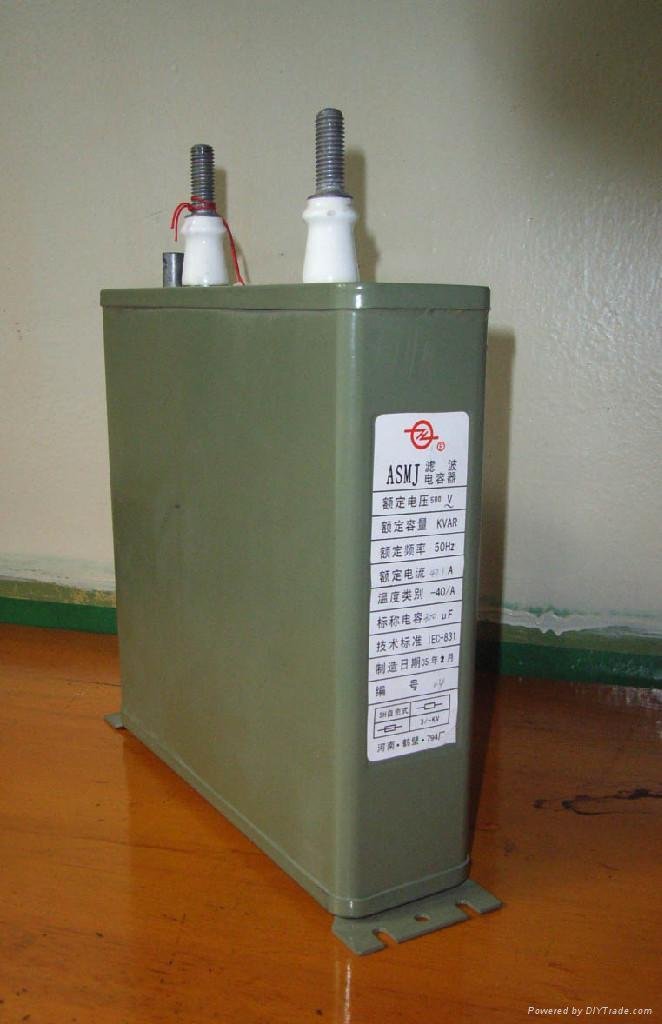 河南华信电子ASMJ/BSMJ电力补偿（滤波）电容器 2