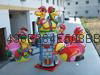 Direct selling amusement small carousel wheel swivel chair