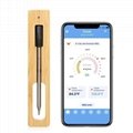 CE FCC ROHS 275ft 70m Household BBQ Food Smart Wireless Meat Thermometer