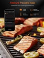 275ft 70m Long Range Digital Food Smart Wireless Meat Thermometer