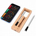 Home Kitchen Household BBQ Digital Phone App Food Smart Meat Thermometer