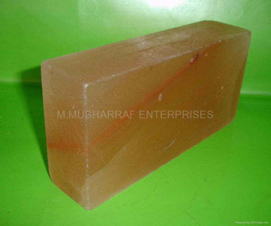 HIMALAYAN ROCK SALT CRYSTAL BRICK