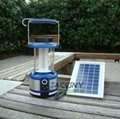 Solar camping lantern phone charger
