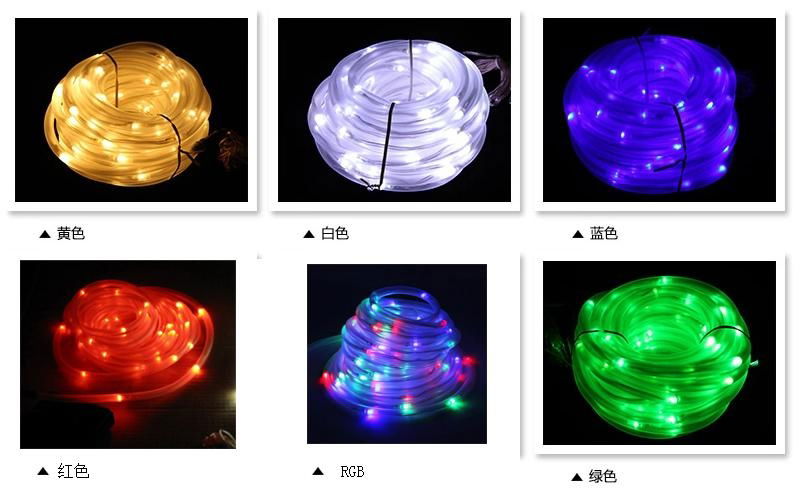 Solar christmas string lights waterproof 2