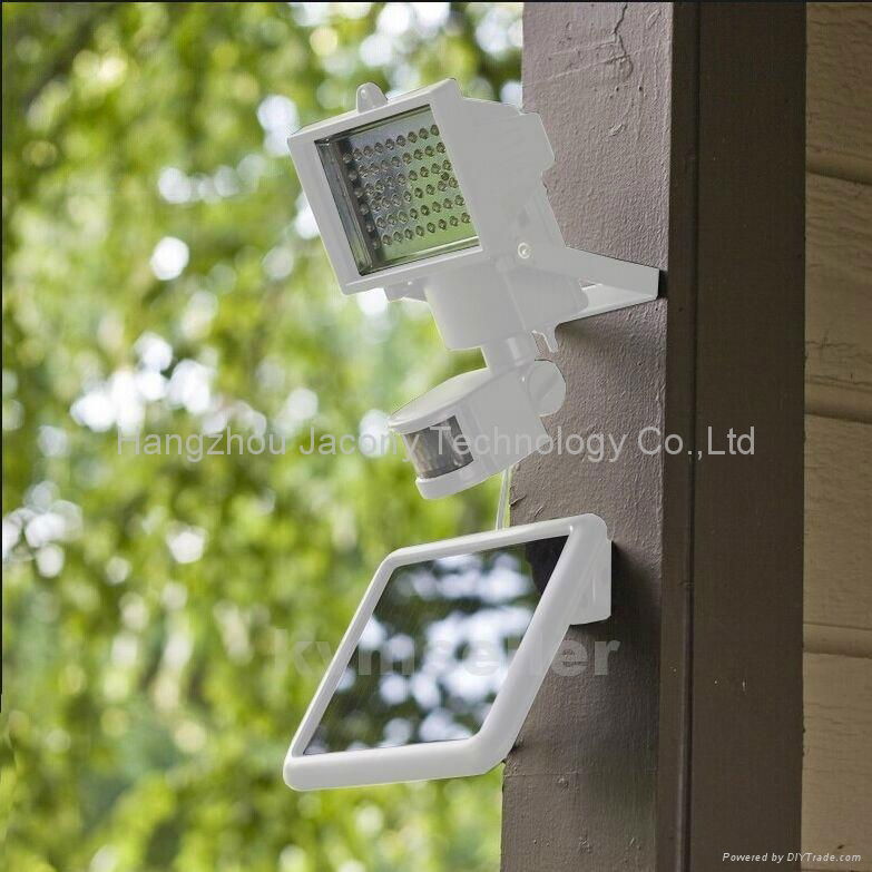 Solar PIR Security Light with 60 leds outdoor