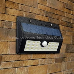 Solar Wall Light  with motion sensor 20 bright leds