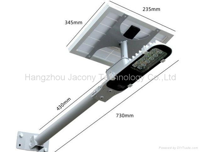 6W LED Solar Street Light Integrated For Outdoor All In One(HK-10) 2