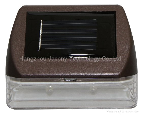 solar fence light with 2 led for outdoor 4