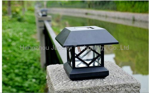 solar post cap light 5