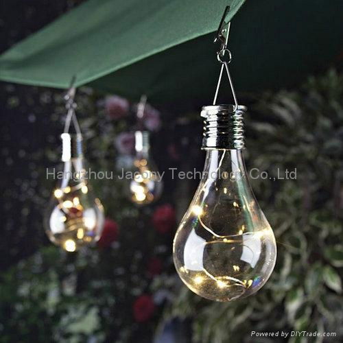 solar led hanging bulb