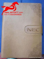 Customized pu notebook