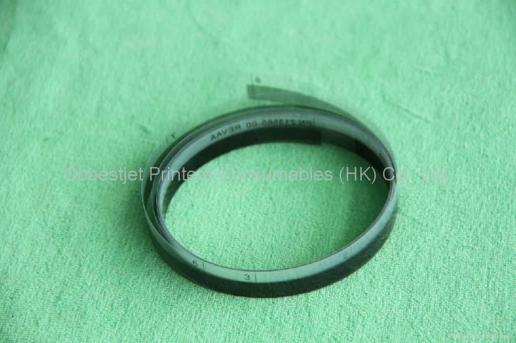 Carriage belt/Cable/encoder strip/belt pulley/Roll of paper card for HP plotters 5